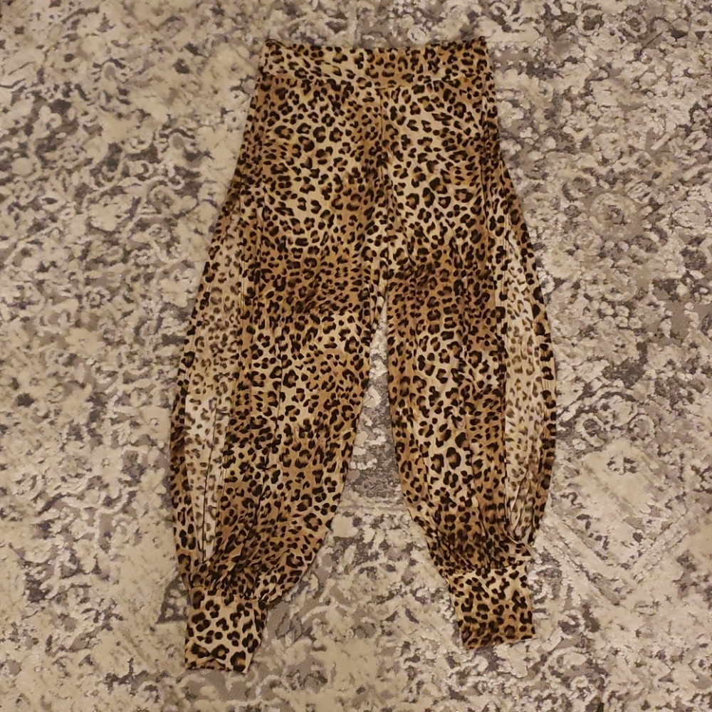 Leapord Harem/Jogger pants